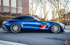 Mercedes-Benz GTS AMG на дисках Vossen Forged VPS-307