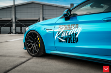 Mercedes C63S AMG на дисках Hybrid Forged HF-2