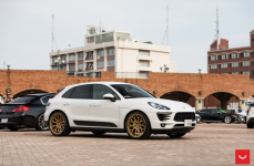 Porsche Macan на дисках Hybrid Forged HF-2