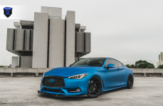 Inifinti Q60 Gloss Black на дисках RFX 11