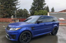 Range Rover SVR на дисках Vortseiner V-FF 107 Gloss Black