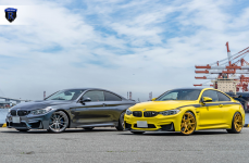 BMW M4 на дисках Rohana RFX5 Custom Gold