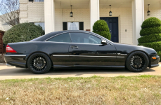 Mercedes Benz CL Class на дисках TSW Turbina