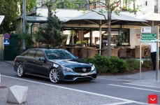 Mercedes E63 на дисках Vossen Hybrid Forged VFS-10