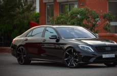 MERCEDES S63 AMG на дисках LEXANI CSS-7