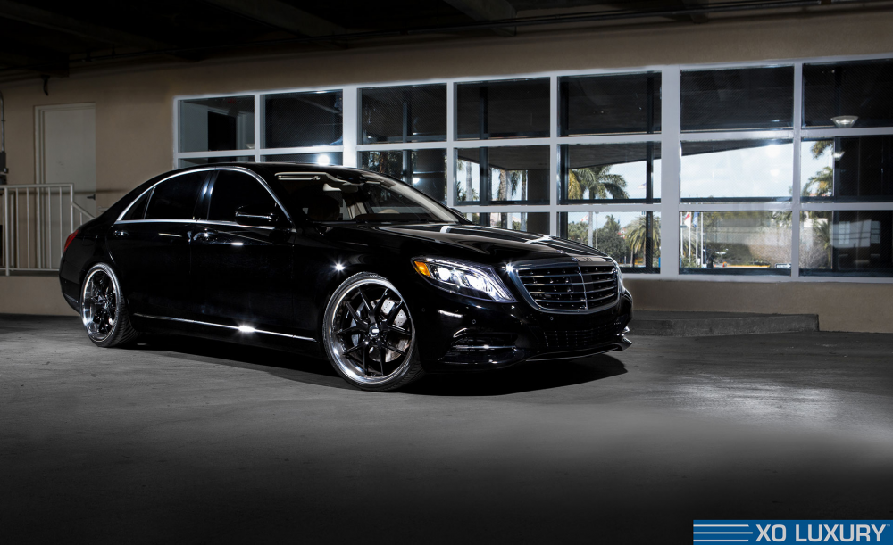 Mercedes-Benz S550 на дисках XO Luxury Athens