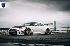 Nissan LB GTR на кованых дисках Rohana Forged RFG3