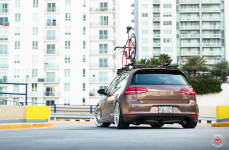 Volkswagen Mk7 GTI на дисках Vossen Forged LC-106T