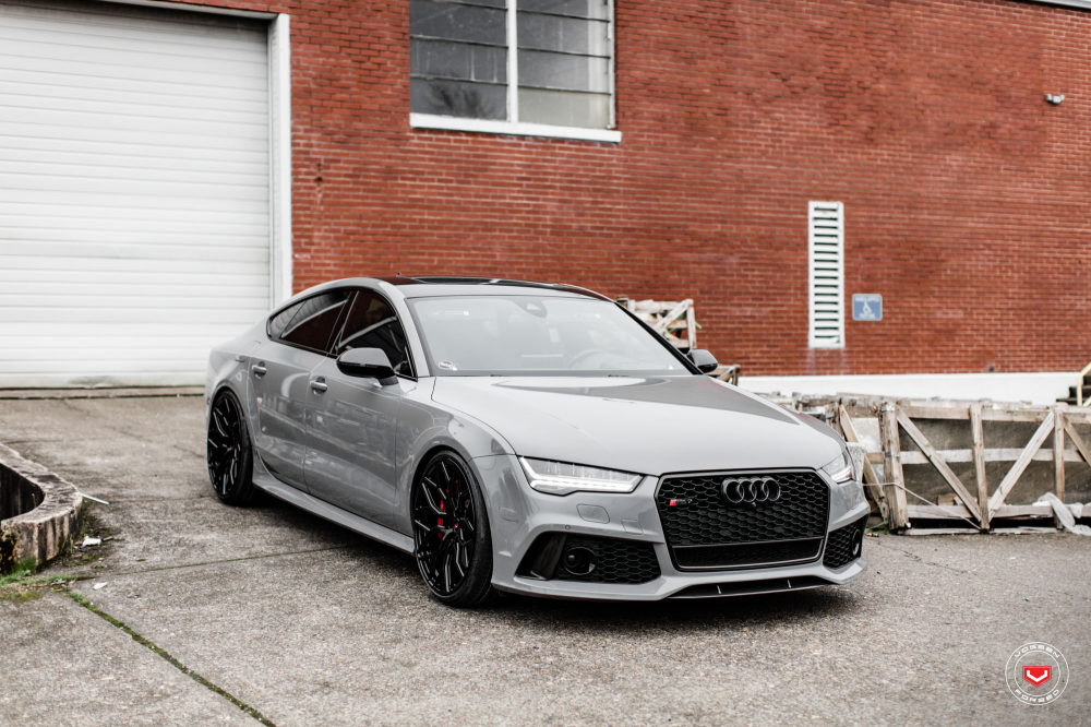 Audi RS7 на дисках Vossen Forged S17-01