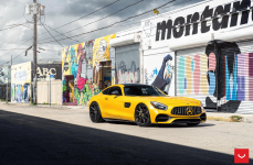 Mercedes AMG GT на дисках Hybrid Forged HF-3