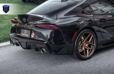 Toyota Supra на дисках RFX11 Brushed Bronze