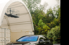 Mercedes S580 на дисках Hybrid Forged HF-5