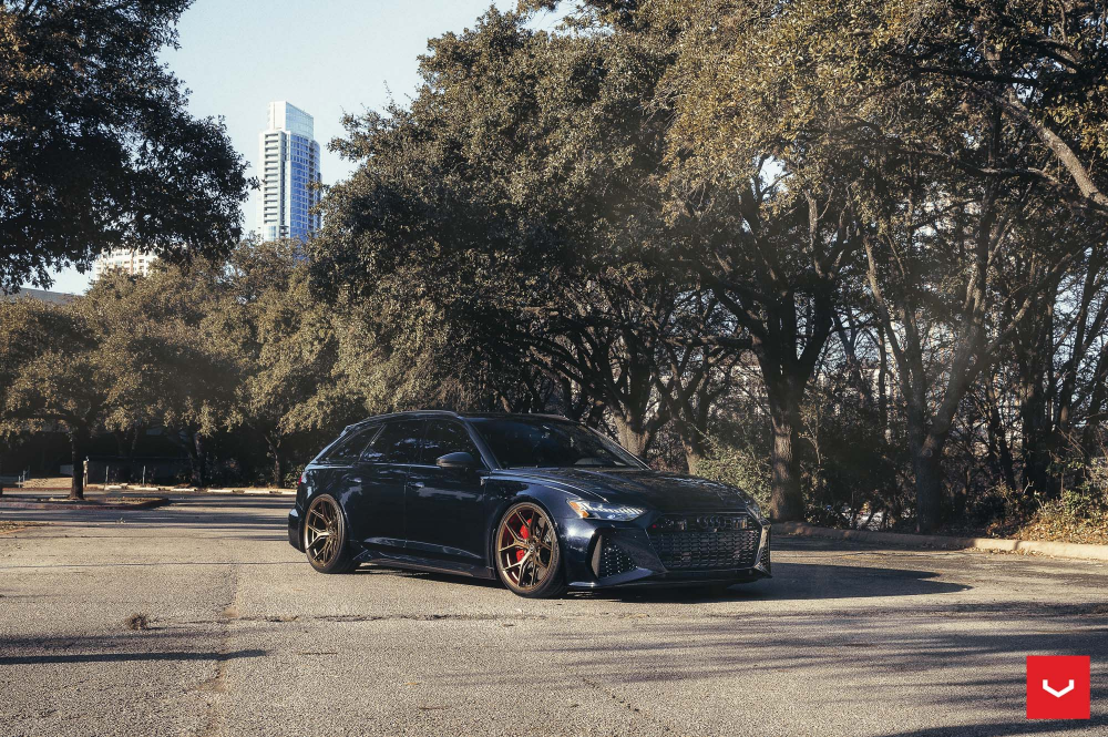 Audi RS6 на дисках Hybrid Forged HF-5