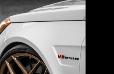 Mercedes E63 на дисках Rohana RFX11 Brushed Bronze