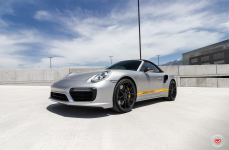Porsche Turbo S на дисках Vossen Forged EVO-2R