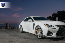 Lexus RCF на дисках RFX11 Brushed Titanium