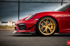 Porsche Cayman GT4 на дисках Hybrid Forged HF-5