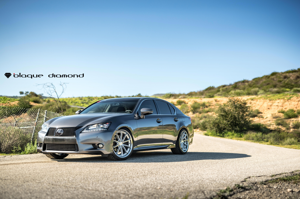 Lexus GS350 на дисках Blaque Diamond BD23