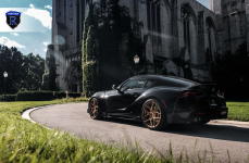 Toyota Supra на дисках RFX11 Brushed Bronze