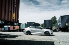 Audi RS3 на дисках V-FF 108 Carbon Graphite