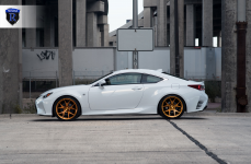 Lexus RC350 Fsport на дисках Rohana RFX5