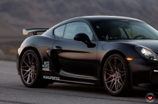 Porsche Cayman GT4 на дисках Vossen Forged VPS-314