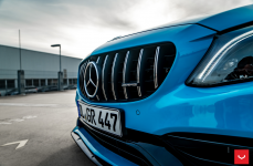 Mercedes C63S AMG на дисках Hybrid Forged HF-2