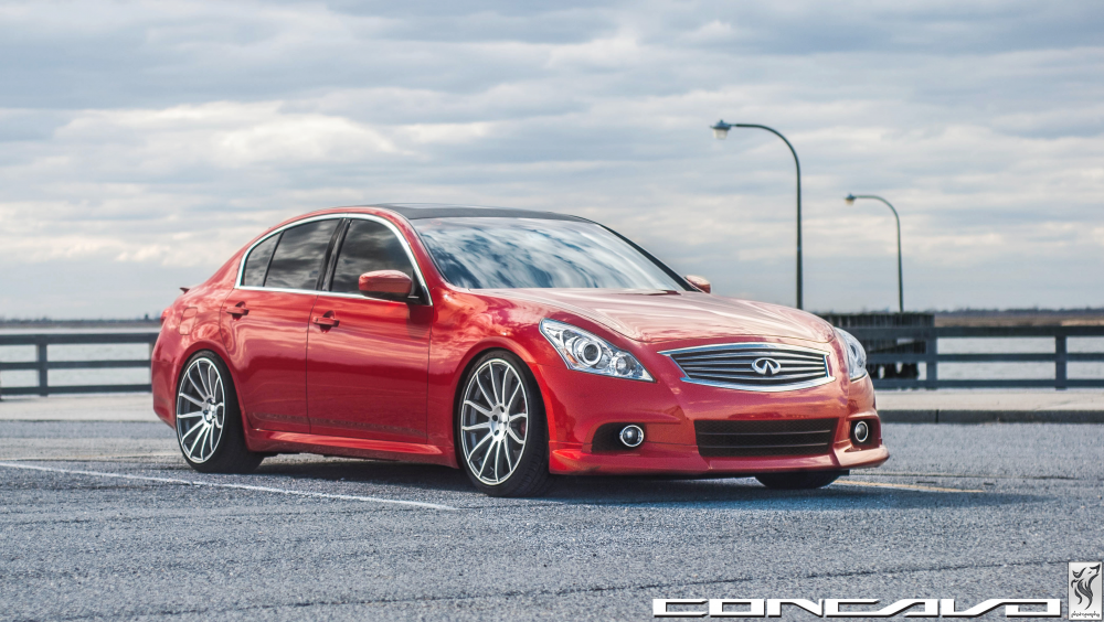 Infiniti G37 на дисках Concavo CW-12