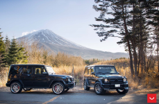 Mercedes-Benz G550 на дисках Vossen Hybrid Forged HF-3