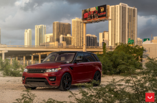 Range Rover на дисках Vossen Hybrid Forged HF-1