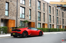 Lamborghini Huracan на дисках Novitec x Vossen NL4