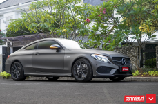 Mercedes C-Class на дисках Hybrid Forged HF-3