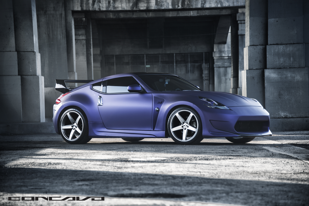 Nissan 370z на дисках Concavo CW-5