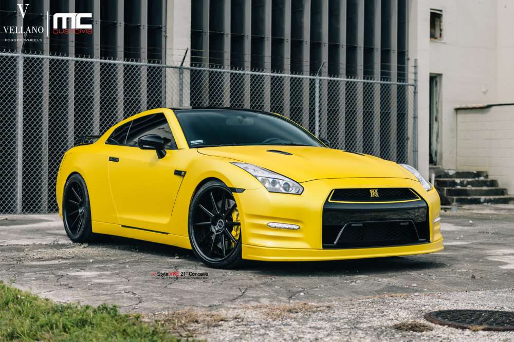Nissan GT-R на дисках Vellano VKS