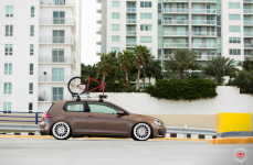 Volkswagen Mk7 GTI на дисках Vossen Forged LC-106T