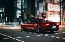 Ford Mustang на дисках Vossen CVT