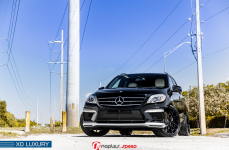 Mercedes Benz ML63 на дисках XO Luxury XF1
