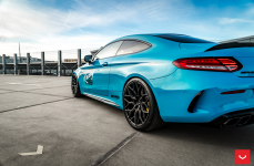 Mercedes C63S AMG на дисках Hybrid Forged HF-2