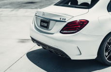 Mercedes-Benz C43 на дисках V-FF 112 Carbon Graphite