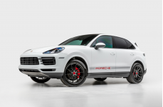 Porsche Cayenne на дисках V-FF 109 Carbon Graphite