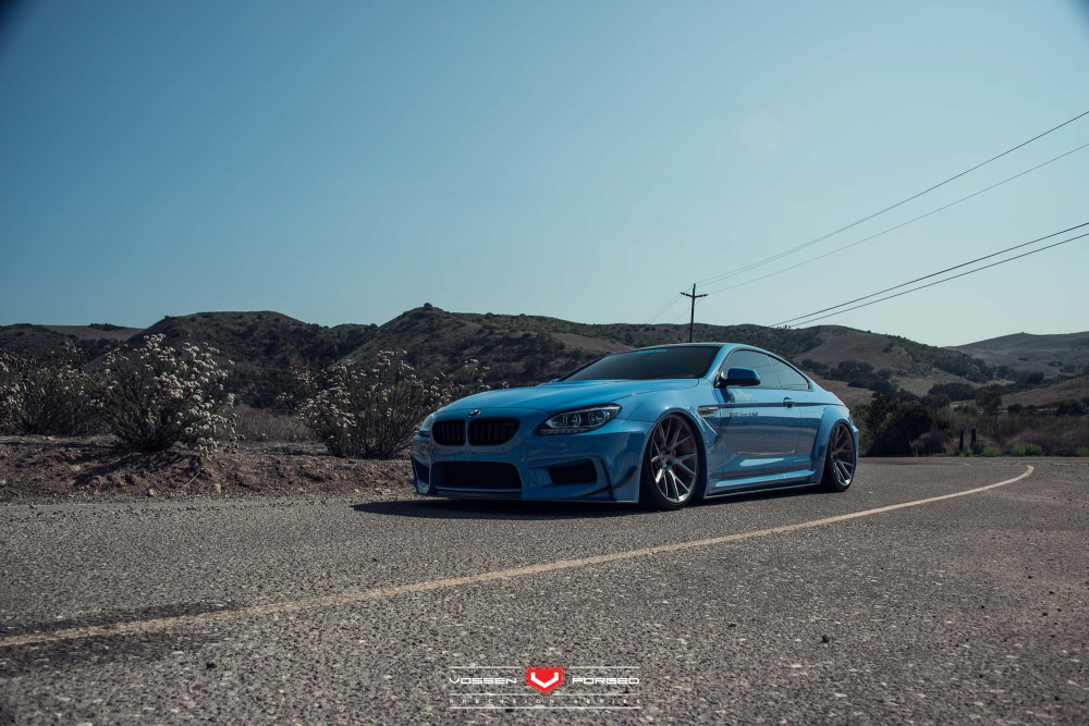 BMW 650 на дисках Vossen Forged VPS-306