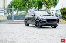 Porsche Cayenne Turbo на дисках Hybrid Forged HF-3