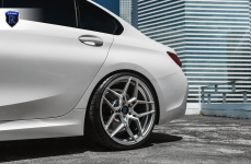 BMW 330i на дисках Rohana RFX11 Brushed Titanium