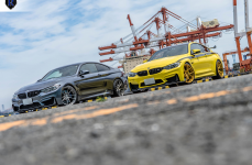 BMW M4 на дисках Rohana RFX5 Custom Gold