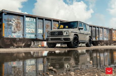 Mercedes G63 AMG на дисках Hybrid Forged HF-5