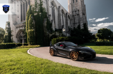 Toyota Supra на дисках RFX11 Brushed Bronze