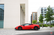 Lamborghini Huracan на дисках Novitec x Vossen NL4