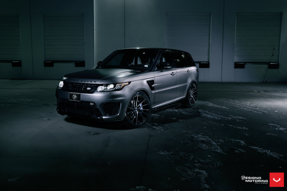 Range Rover SVR на дисках Hybrid Forged HF-4T