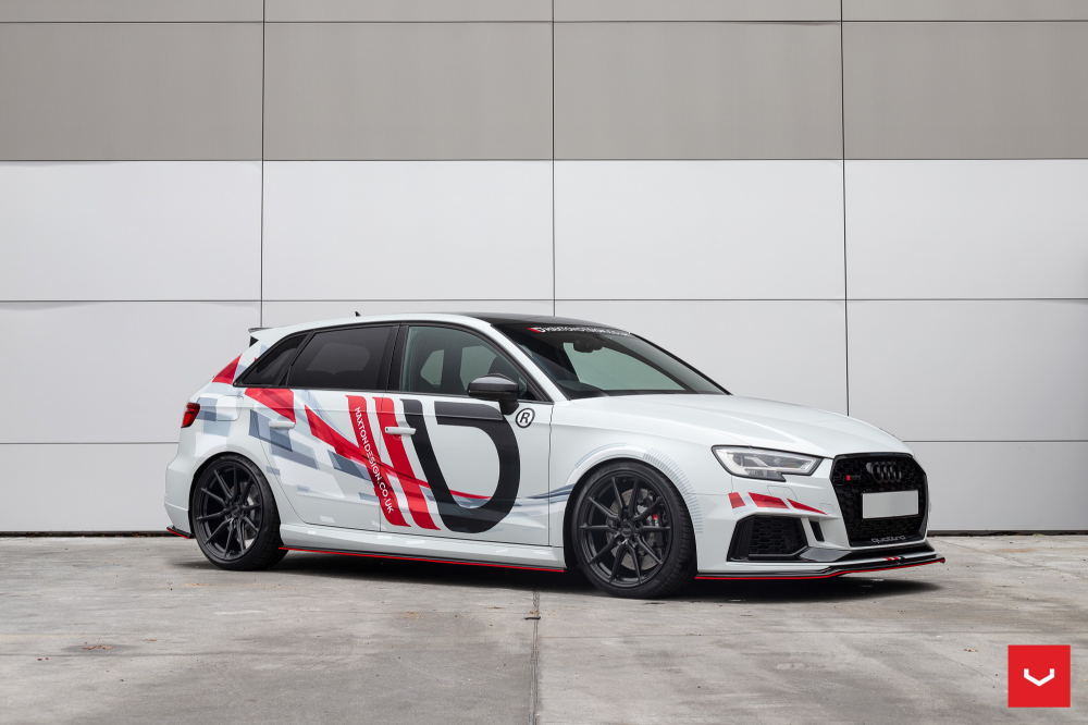 Audi RS3 на дисках Hybrid Forged HF-3