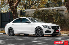 Mercedes C Class на дисках Vossen CVT